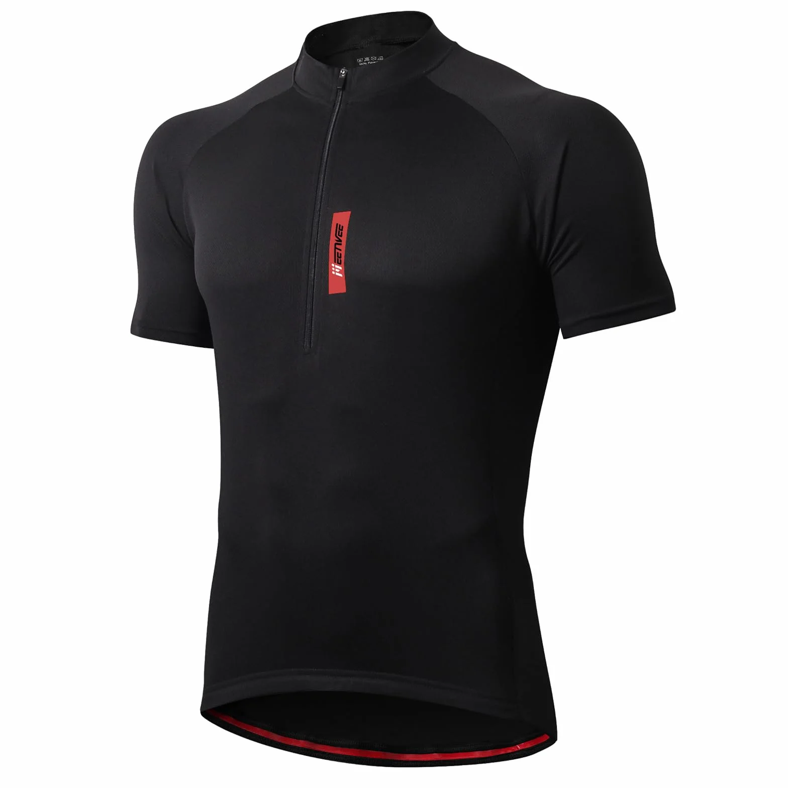 FEIXIANG Maillot Cyclisme Homme, Manche Courte Tenue Maillot T-Shirt Cycliste Respirant Séchage Rapid Vélo