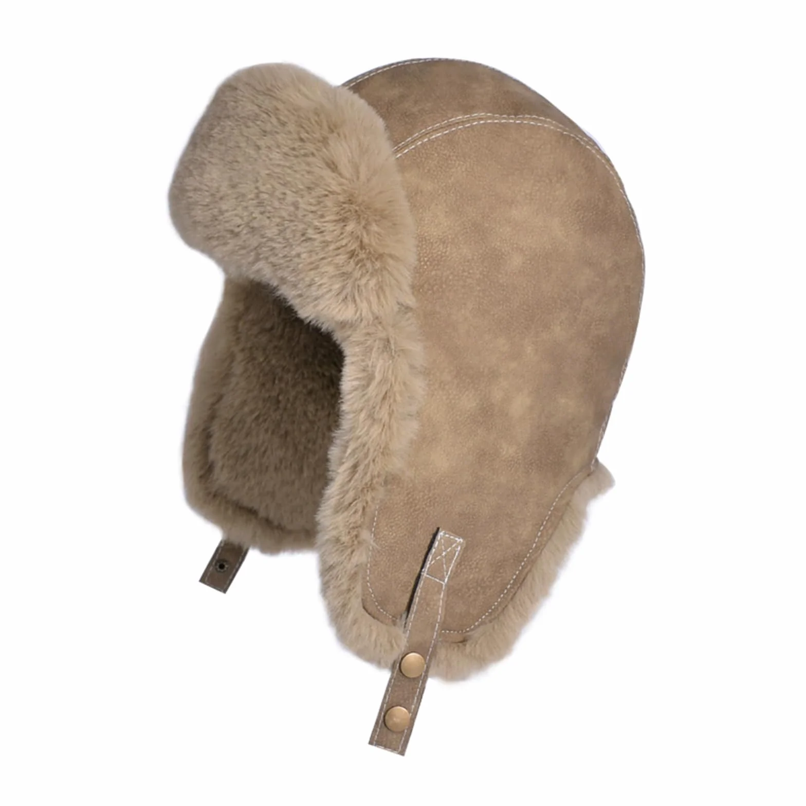 TAGVO Chapeau Trappeur d'hiver avec Protège-Oreilles, Chapka Épaisse pour Hommes et Femmes, Ushanka Russe, Bonnet Doublé en Polaire, Chaud et Coupe-Vent pour Temps Froid