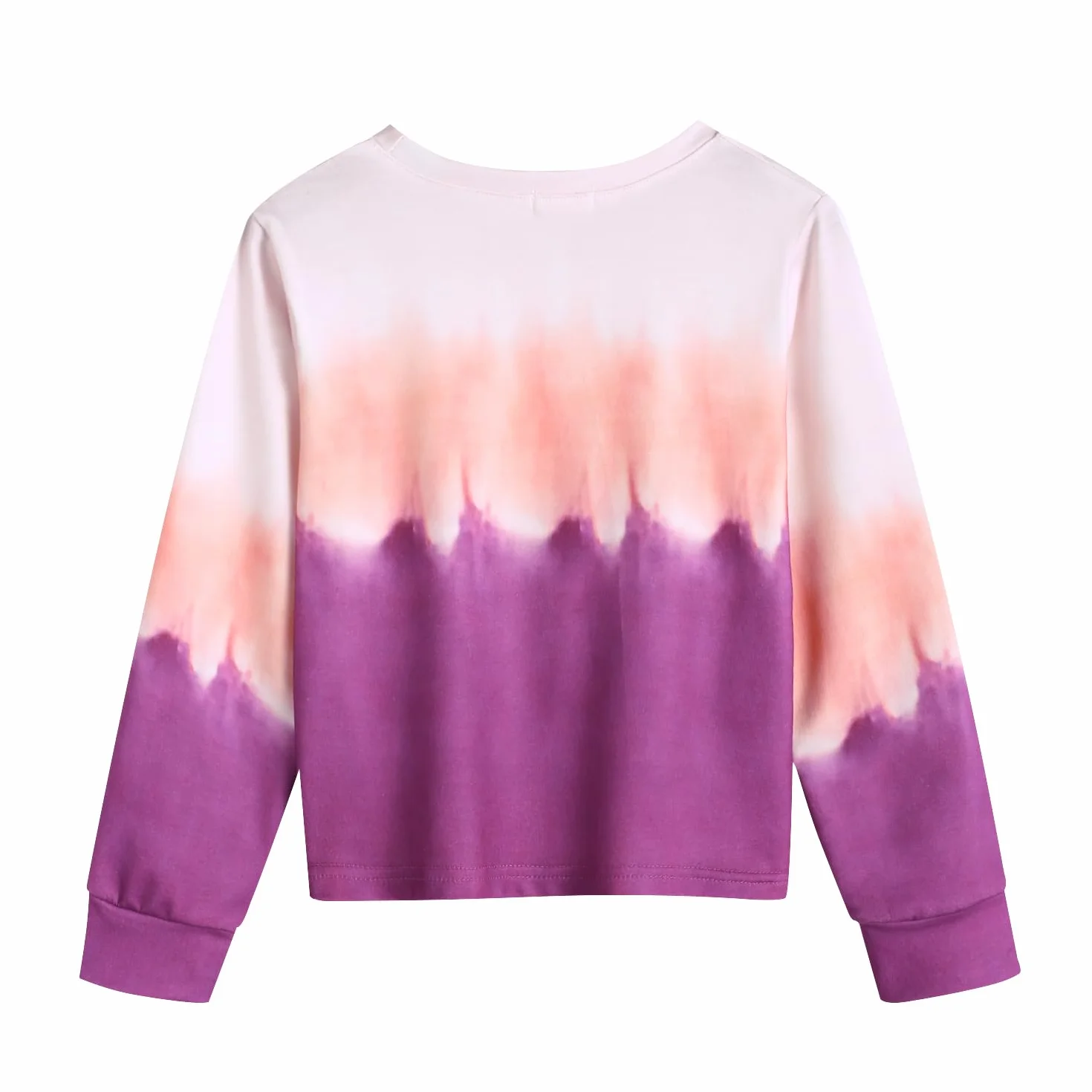 ArshinerFilles Sweatshirt Tie-Dye Pulls Col Rond Sport Mode Vêtements Enfants Léger Manches Longues Sweat pour Filles