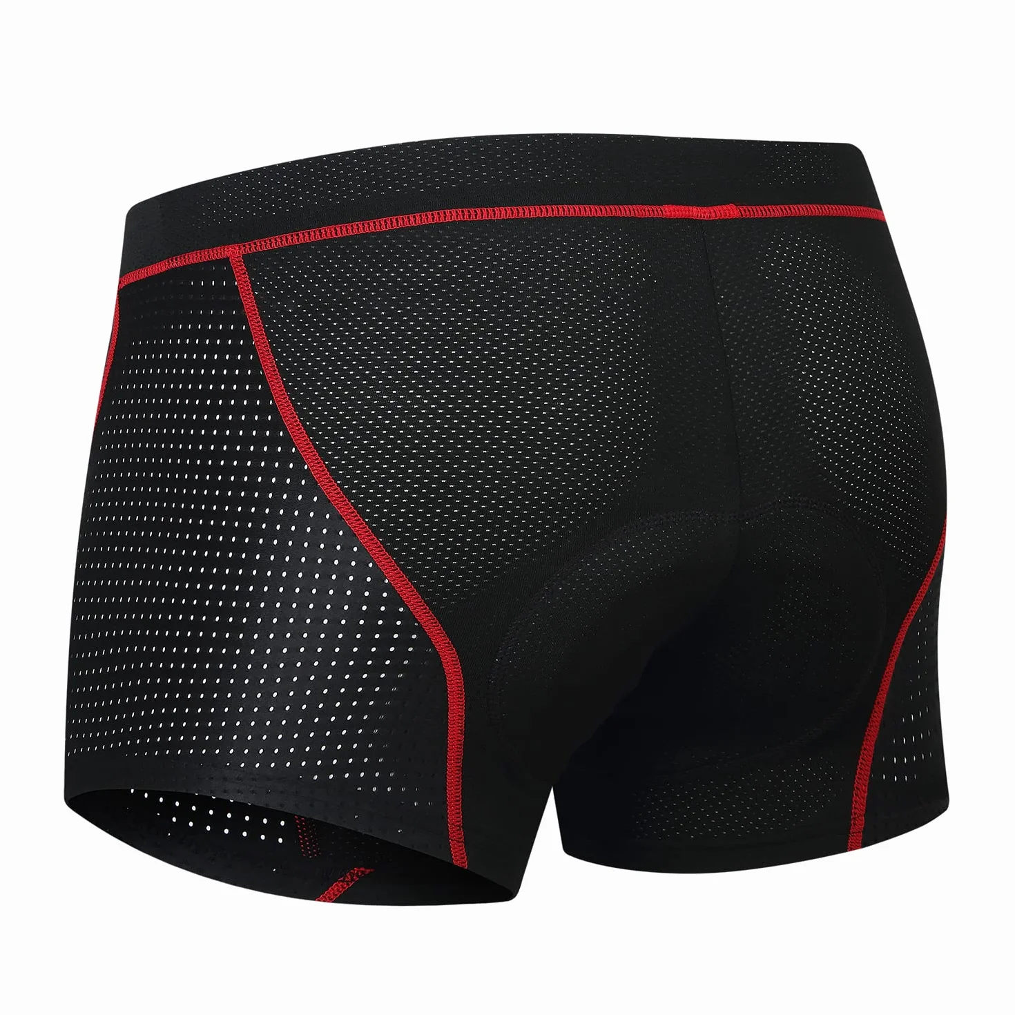 WOSAWE Boxer de cyclisme rembourré pour homme