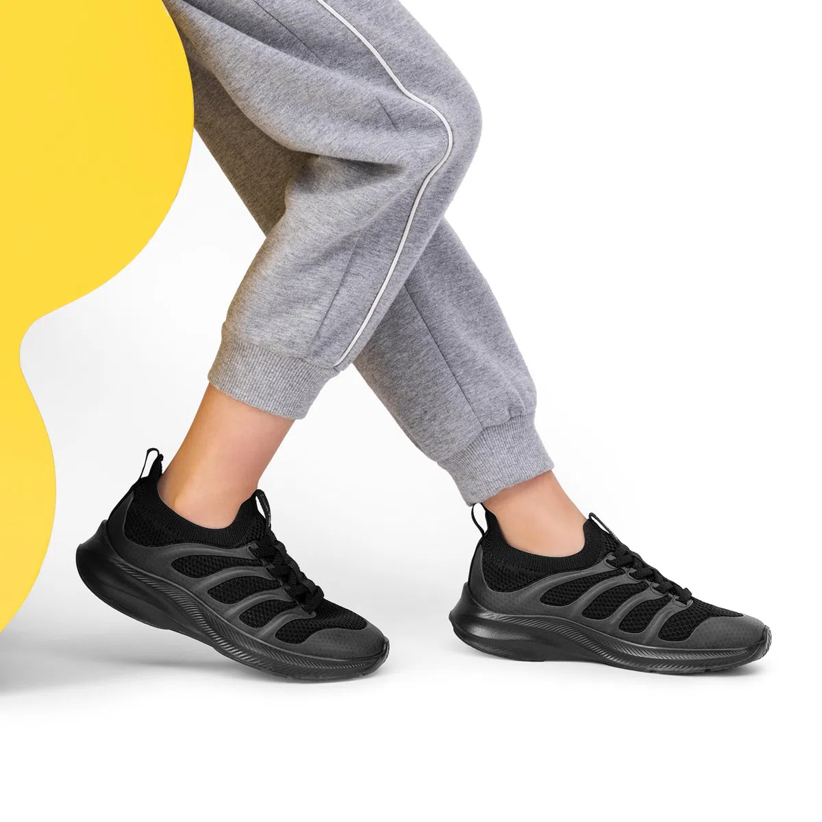 DREAM PAIRS Chaussures de tennis à enfiler pour garçons et filles