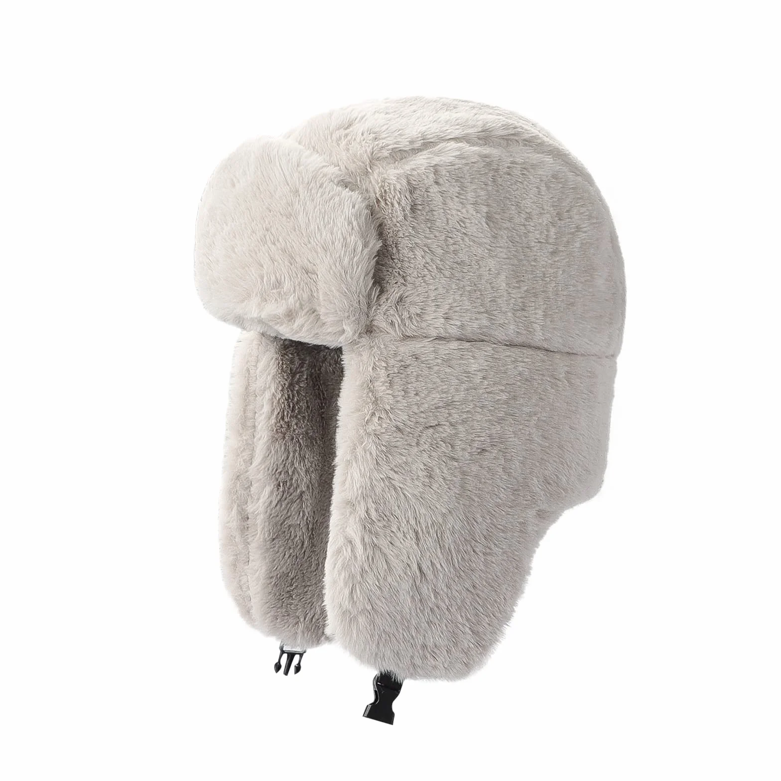 IBLUELOVER Chapka Femme Homme Chapeau Hiver Suède Cagoules avec Oreillette Bonnet Chaud Doublure en Fausse Fourrure Casquette Cap Coupe-Vent Balaclava de Ski Moto Snowboard Camping Randonnée Noël