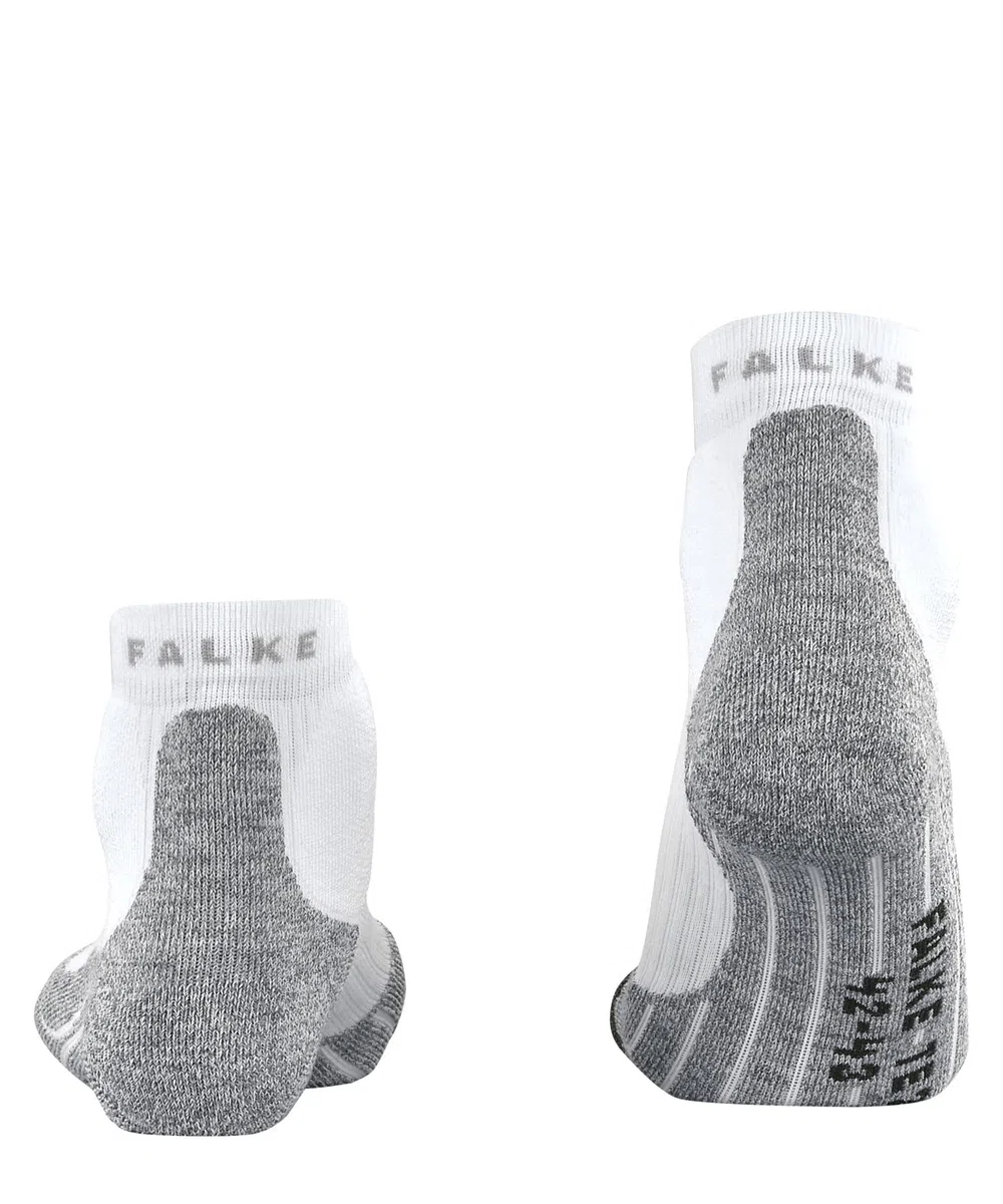 FALKE homme TE2 Short chaussettes de tennis rembourrage moyen support de la cheville anti-ampoule conçues pour les cours en dur séchage rapide respirantes coton fil fonctionnel 1 paire