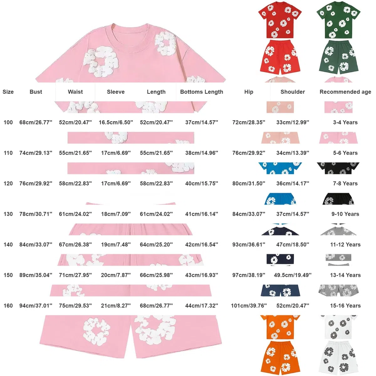 Ensemble t-shirt et short pour enfant - 2 pièces - Survêtement d'été - Survêtement de jogging Y2K - Streetwear - T-shirt à manches courtes et pantalon court - Survêtement de sport pour garçon