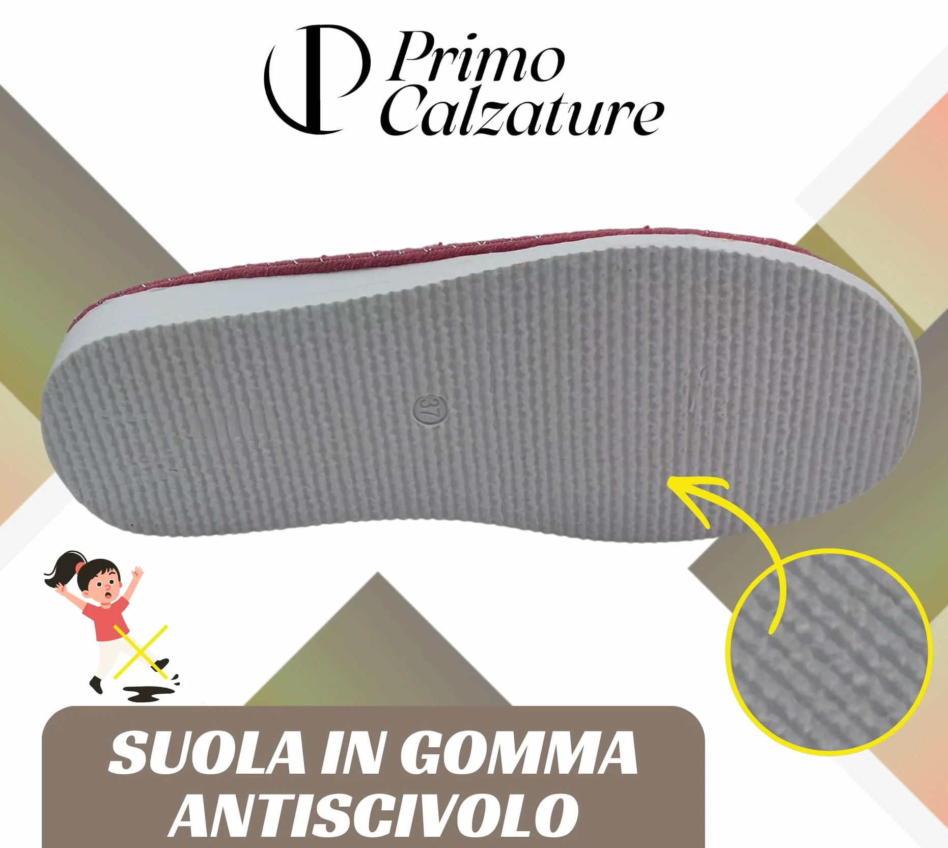 Le Cotonelle Chaussons ouverts pour femme, pantoufles d'été en éponge et coton, pantoufles maison avec talon et antidérapant