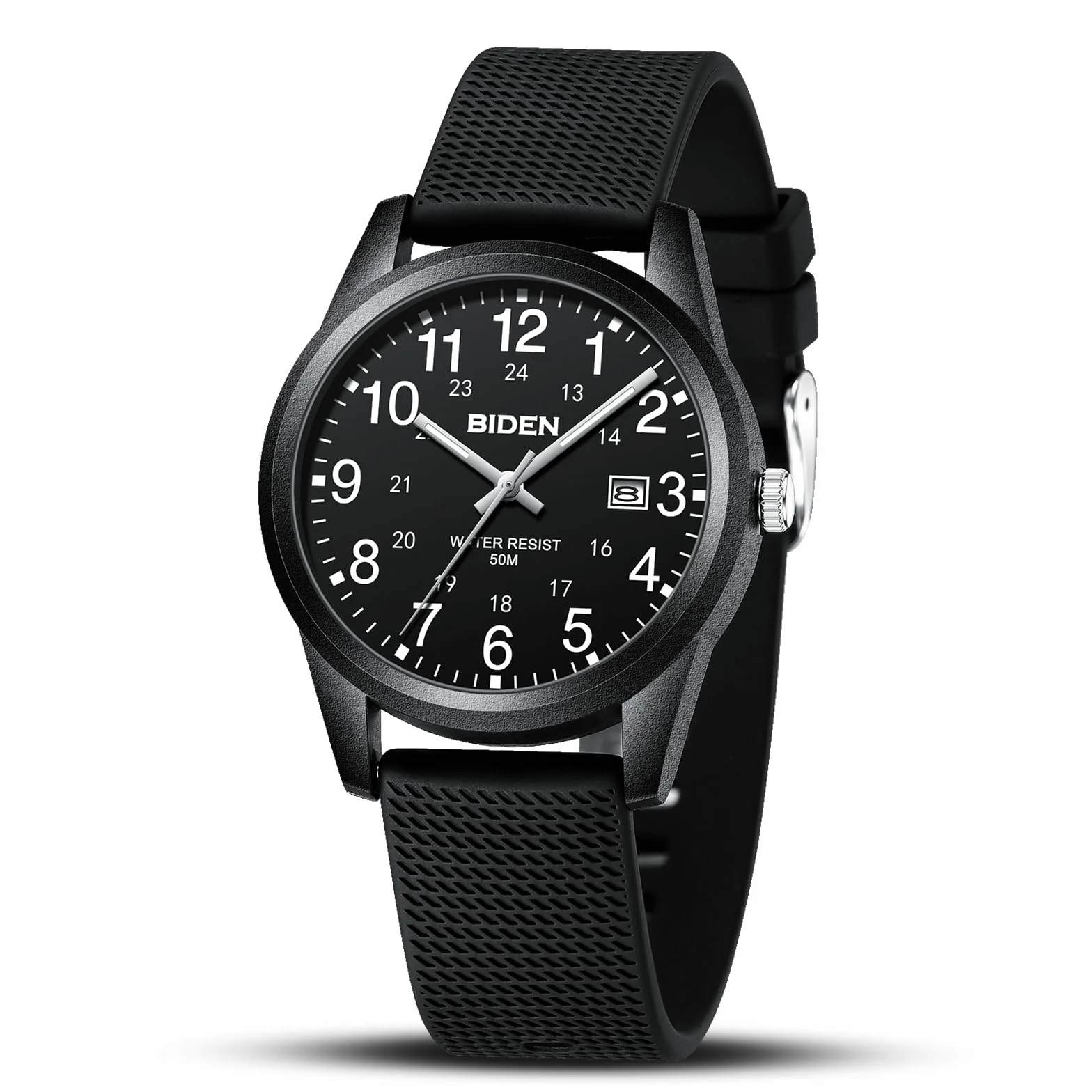 LN LENQIN Montre Homme Montres Bracelets Etanche Design Analogique Lumineuses Cadran Calendrie Fashion Homme Silicone Band