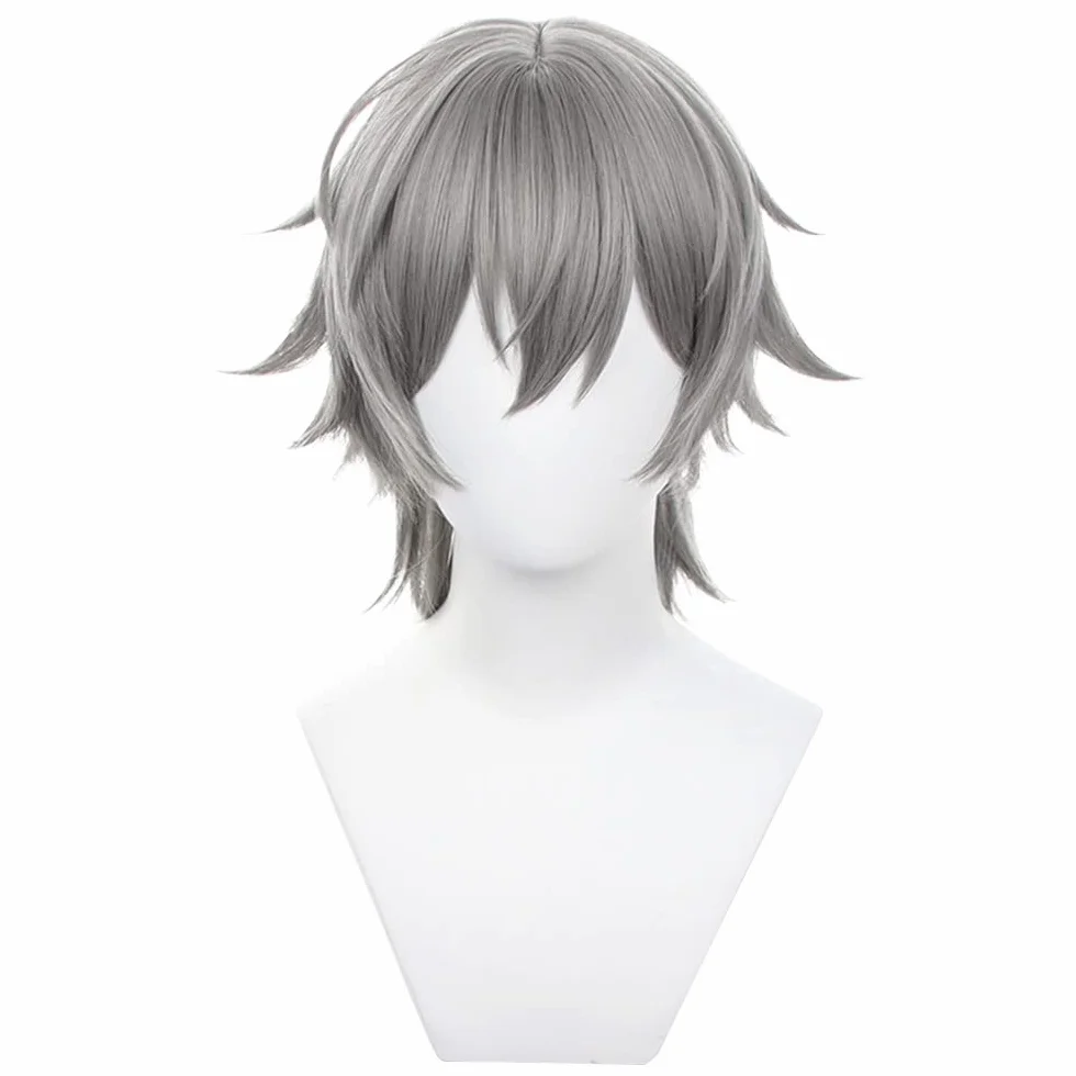 Perruque de cosplay Caelus du jeu Honkai Star Rail