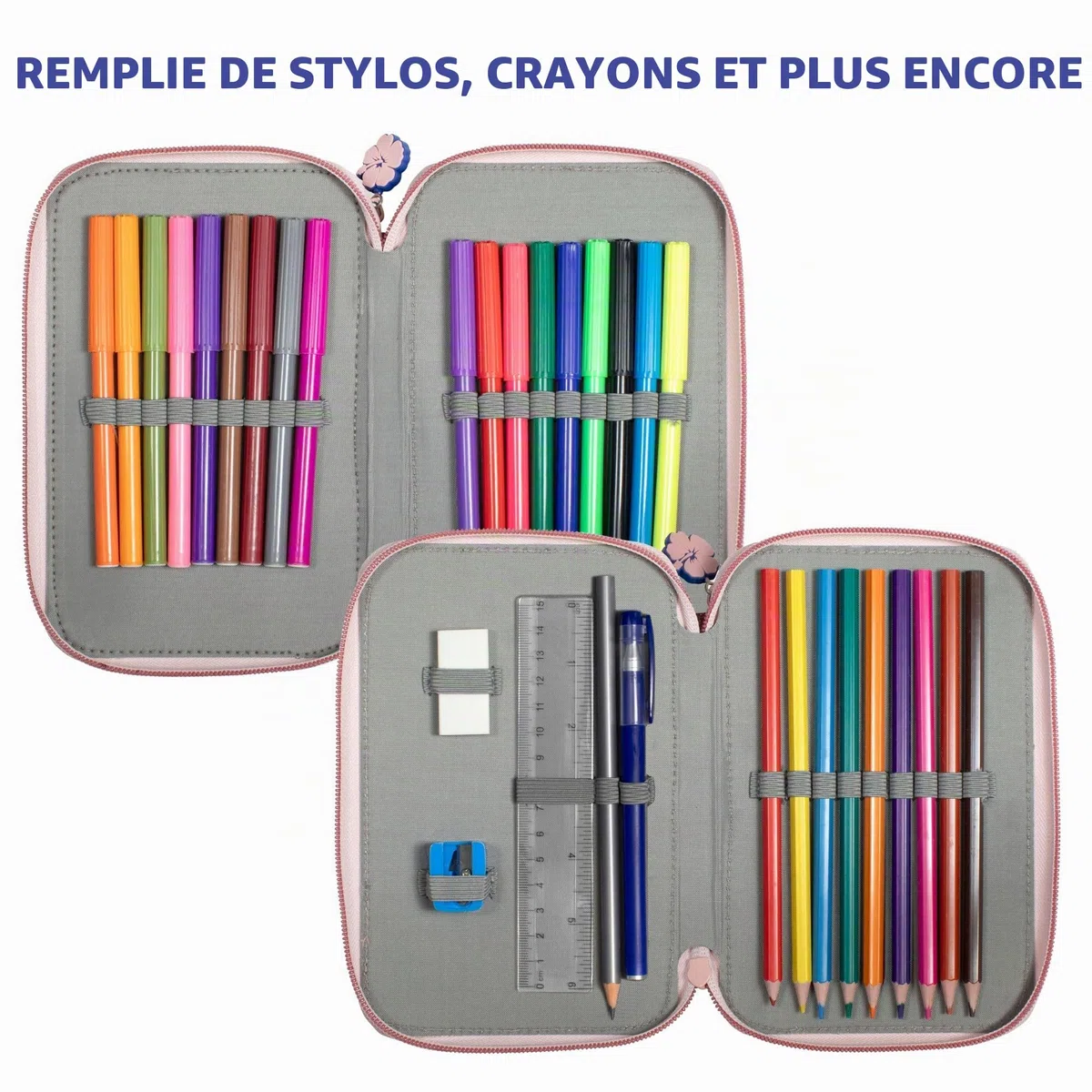 Disney Stitch Ensemble de Papeterie pour Enfants Multicolore, Multicolore, Moderne