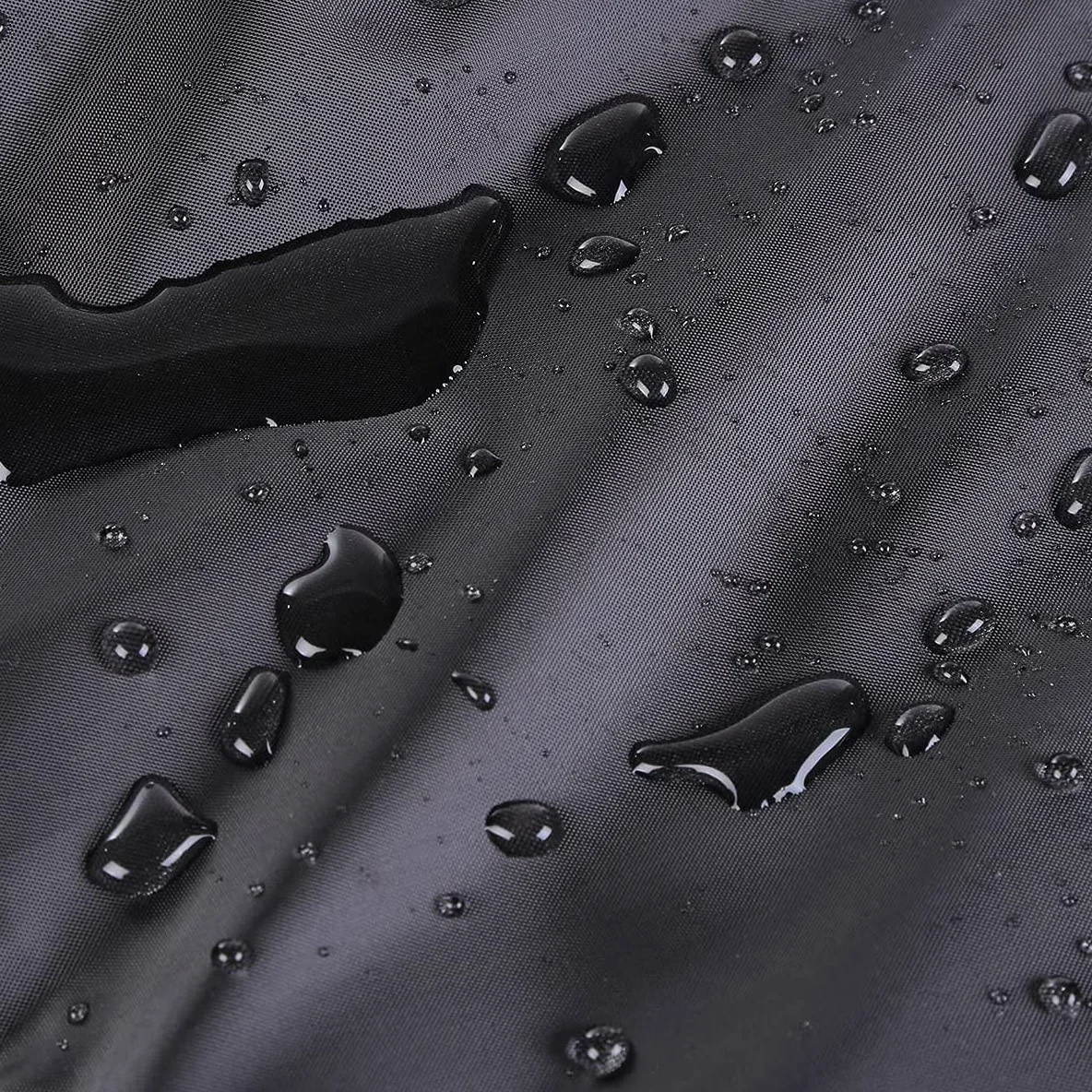 KOUDYEN Pantalon Pluie Homme Imperméable Pantalon Randonnee Marche Moto Outdoor pour Ski Cyclisme Randonnée Noir Foncé L
