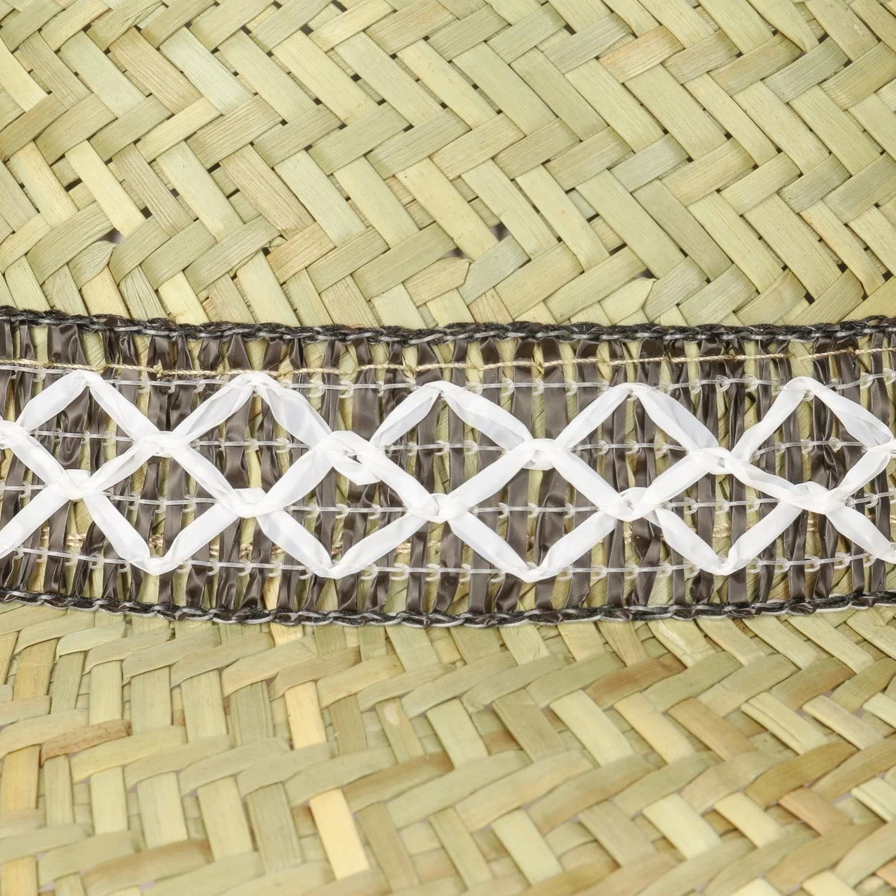 fiebig Chapeau de Paille de moissonneur (Protection Solaire) Mesdames et Messieurs | Chapeau de Soleil en Trilby Look pour l'été sur la Plage ou en Vacances | différentes Tailles | Couleur Nature