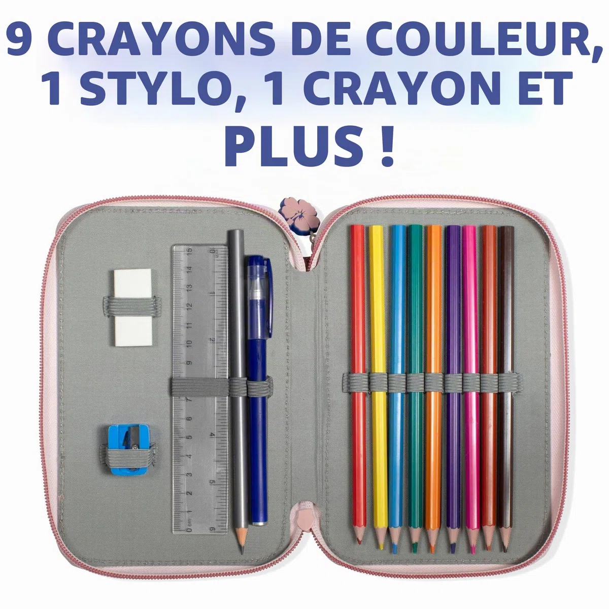 Disney Stitch Ensemble de Papeterie pour Enfants Multicolore, Multicolore, Moderne