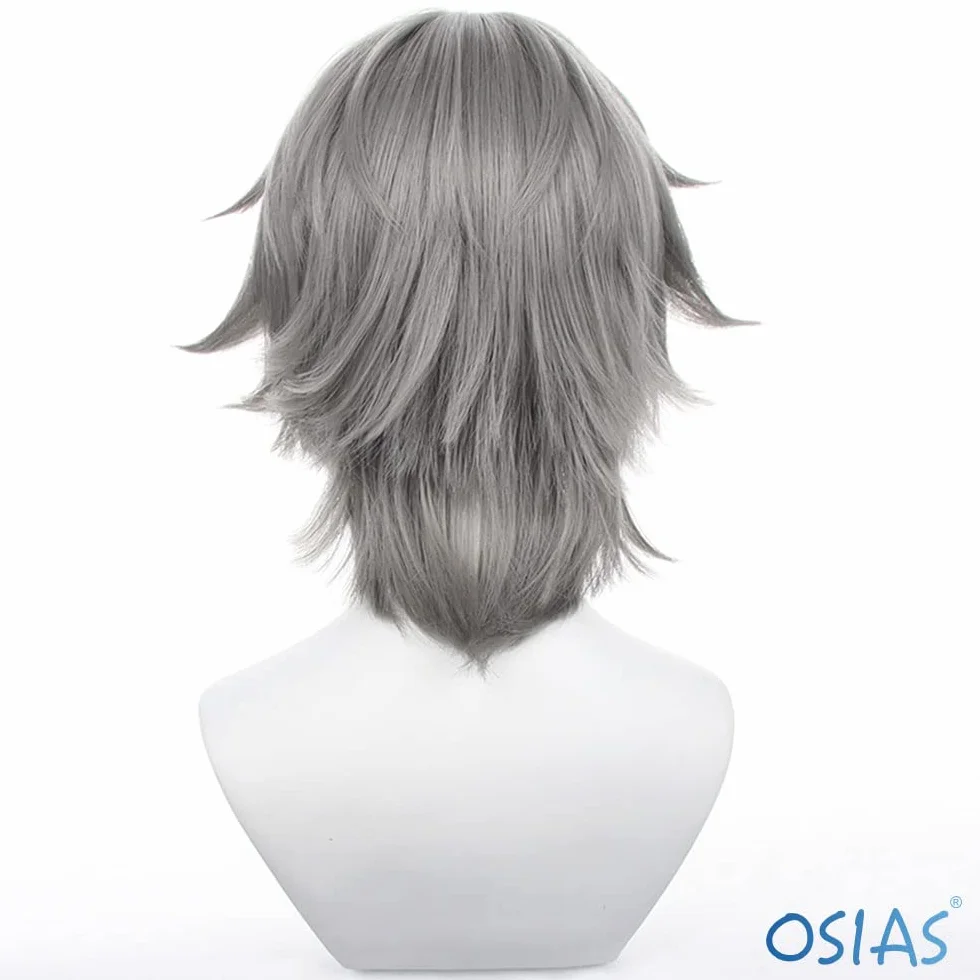 Perruque de cosplay Caelus du jeu Honkai Star Rail