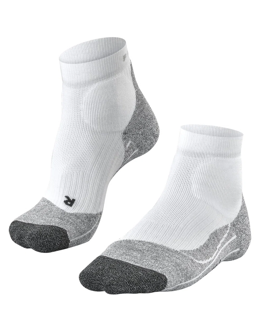 FALKE homme TE2 Short chaussettes de tennis rembourrage moyen support de la cheville anti-ampoule conçues pour les cours en dur séchage rapide respirantes coton fil fonctionnel 1 paire