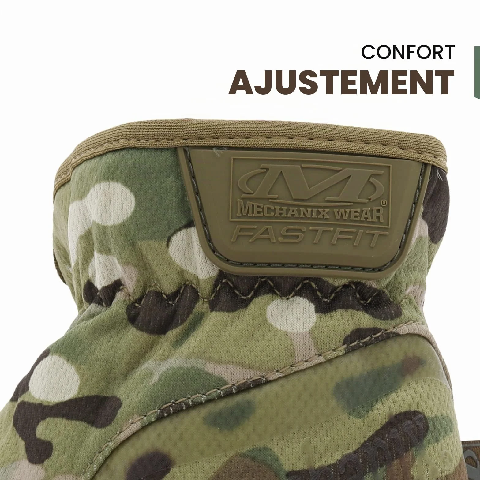 Mechanix Wear - Multicam FastFit Touch Screen Gants (Medium, Camouflage)