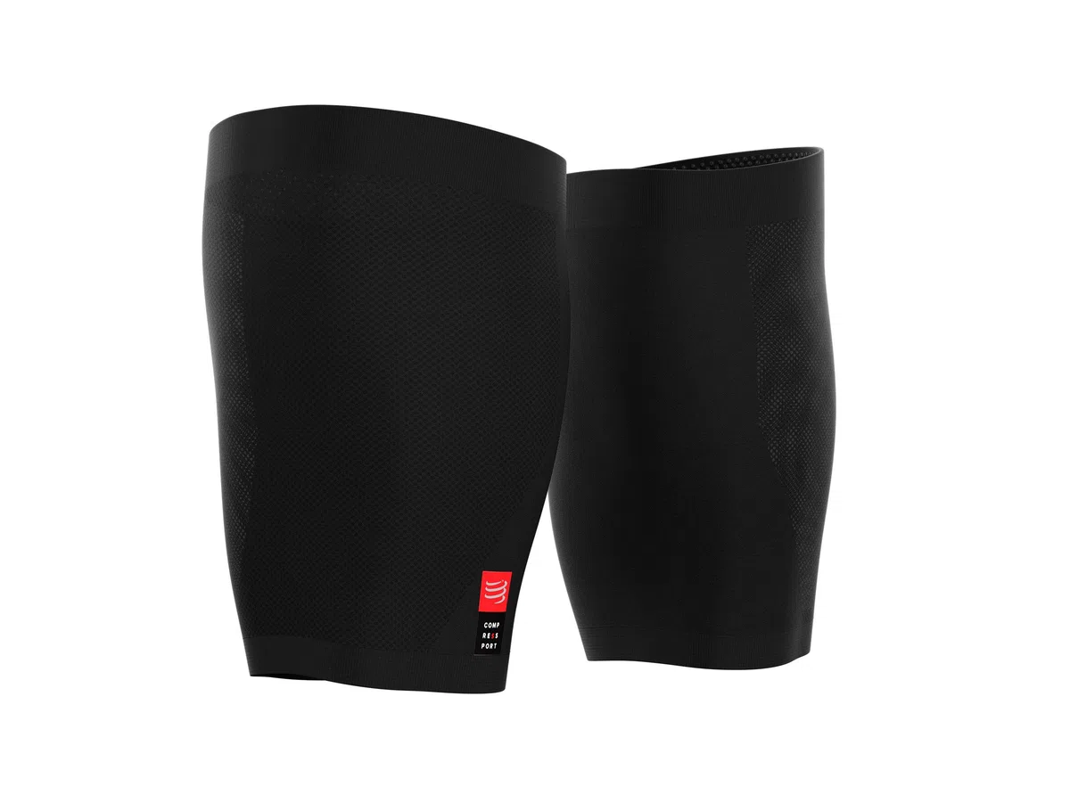 Compressport Under Control Quad Manchon de compression cuisse Adulte Unisexe, Noir